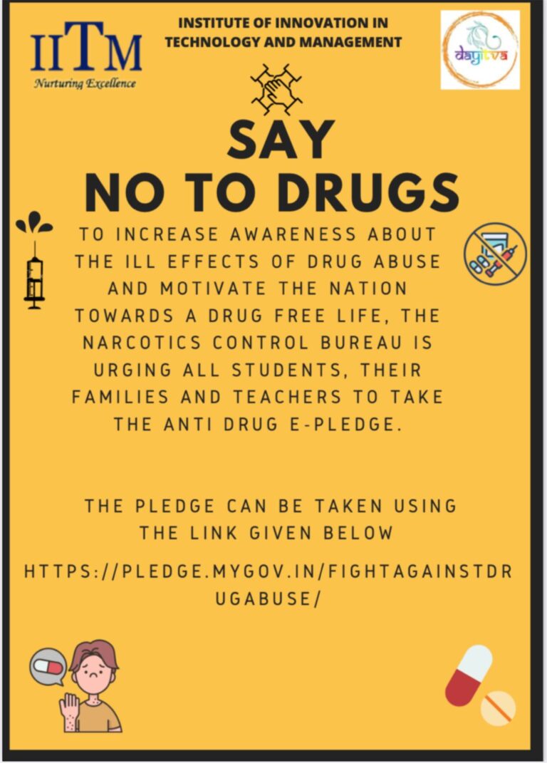 Pledge Against Drug Abuse IITM