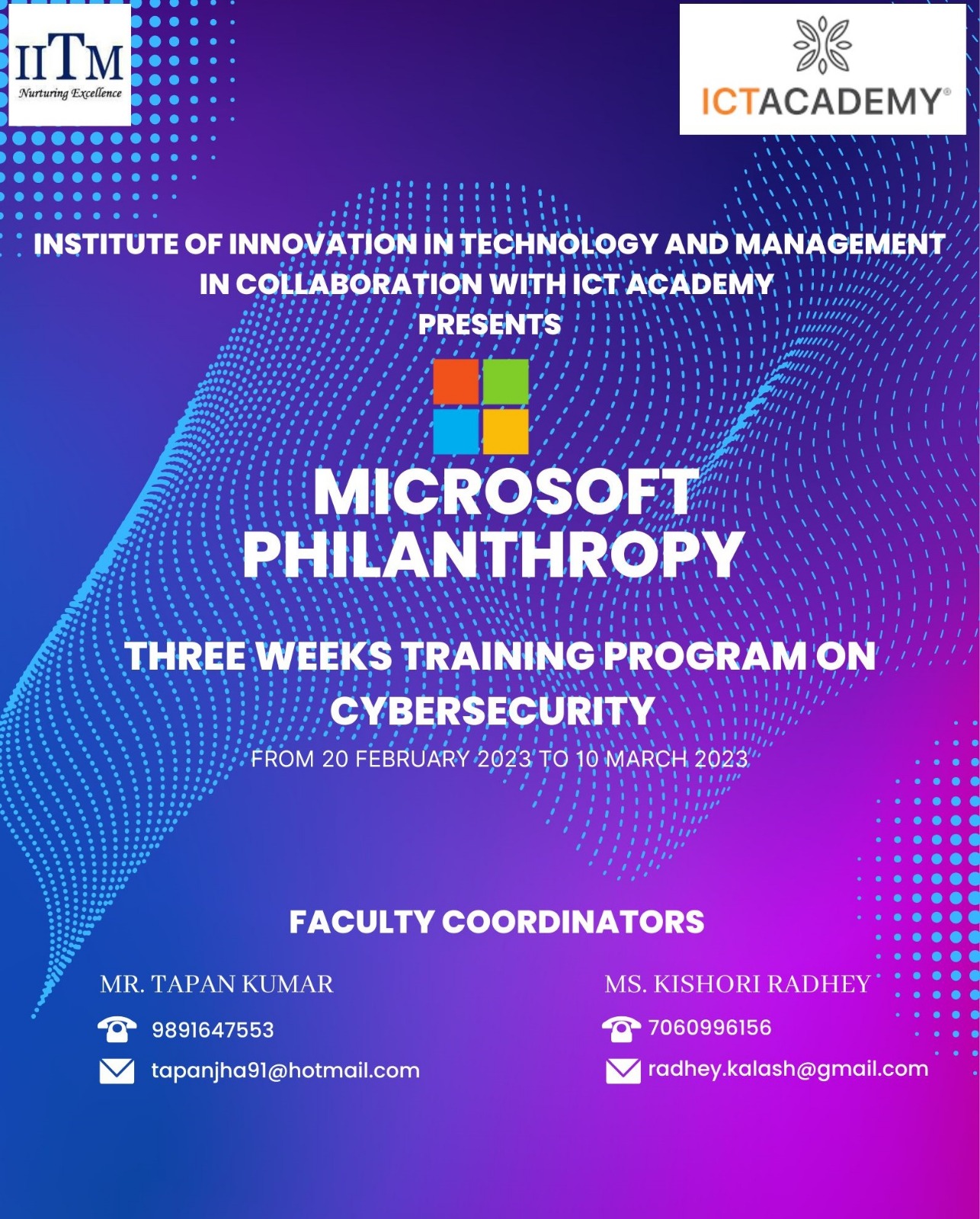 Microsoft Philanthropy IITM
